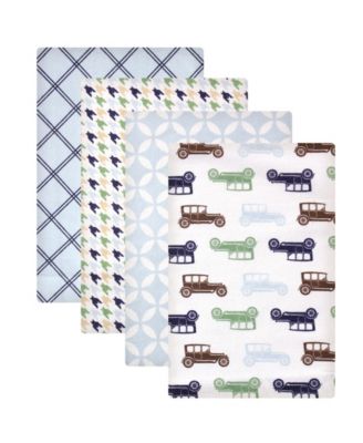 hudson baby flannel receiving blankets