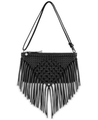 black crossbody clutch