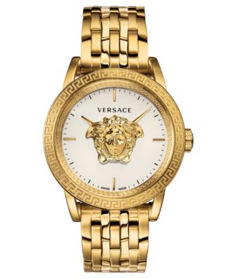 versace mens gold watch