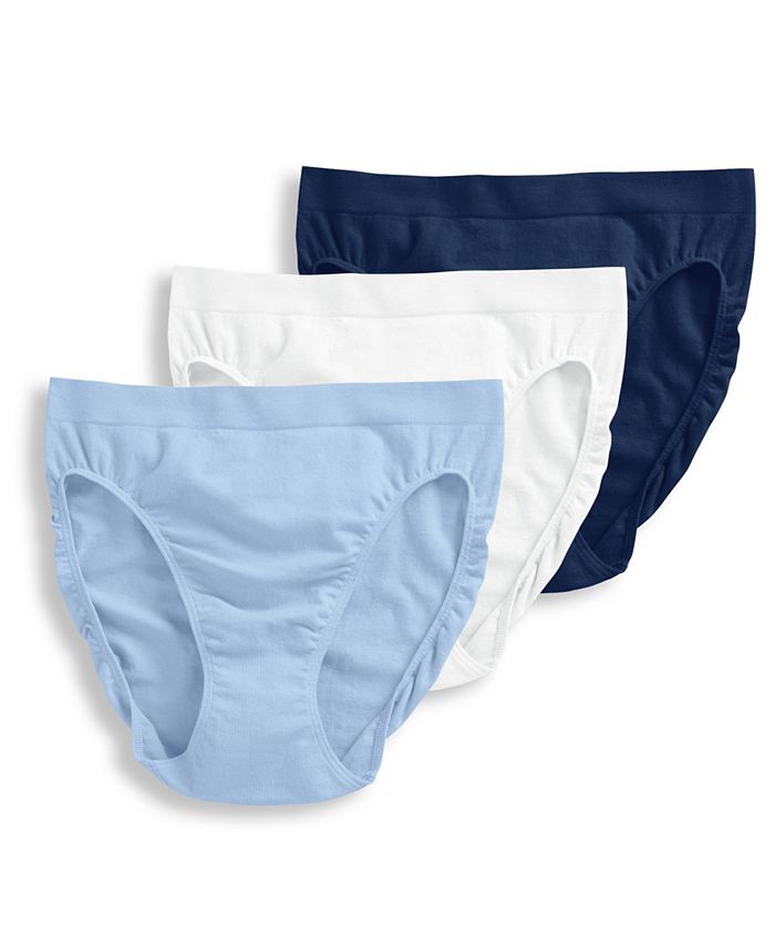 Jockey Women's 3Pk. Seamfree® Breathe Knit FrenchCut Brief Underwear