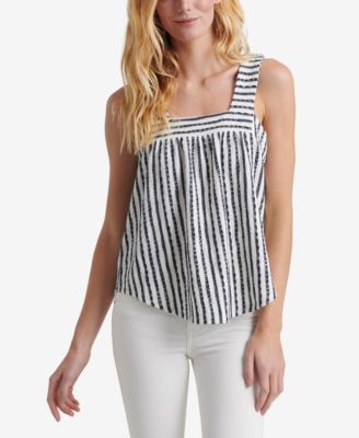 lucky brand square neck top