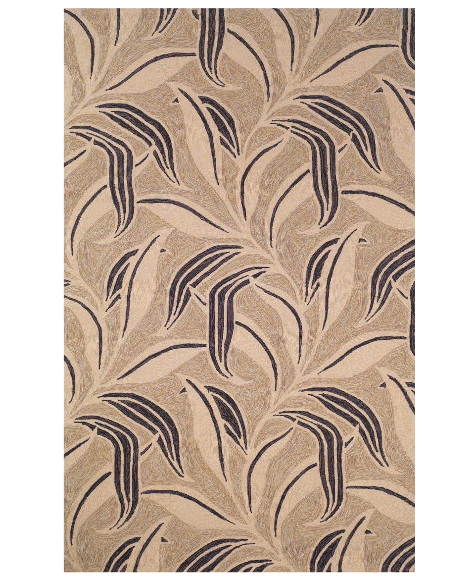 Rugs, Indoor/Outdoor Promenade 1902/20 Leaf Neutral   Rugs