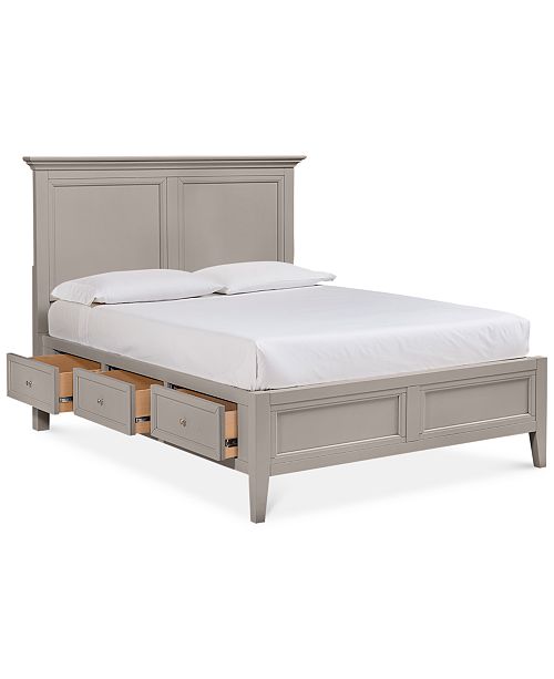 Furniture Sanibel Storage Queen Bed Created For Macy S Reviews Furniture Macy S
