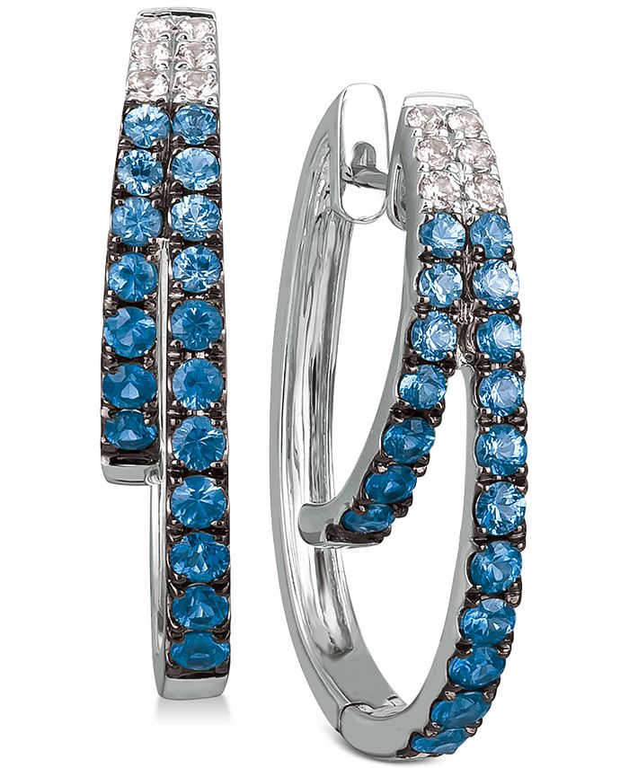 Le Vian Blueberry Layer Cake Blueberry Sapphires (11/6 ct. t.w.) & Vanilla Sapphires (1/5 ct. t