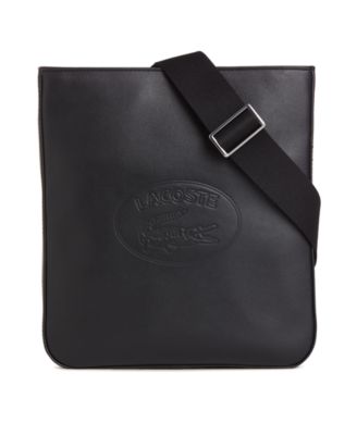 lacoste black crossbody bag