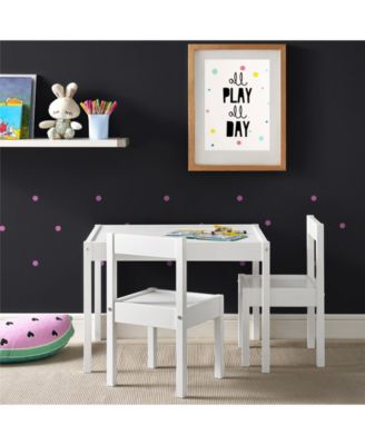 baby table and chair set