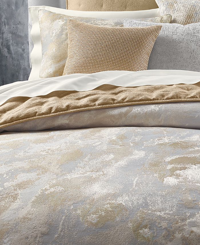 Hotel Collection Metallic Stone Bedding Collection, Created for Macy's & Reviews Designer