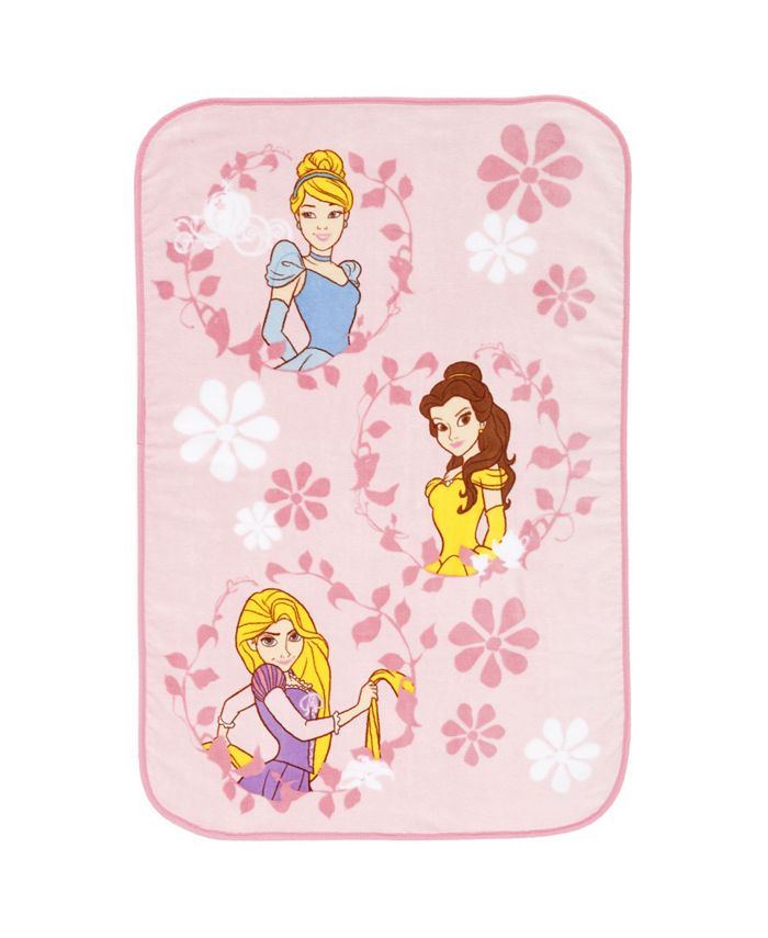 Disney Princess Super Soft Scenic Coral Fleece Toddler Blanket Reviews Blankets Throws Bed Bath Macy S