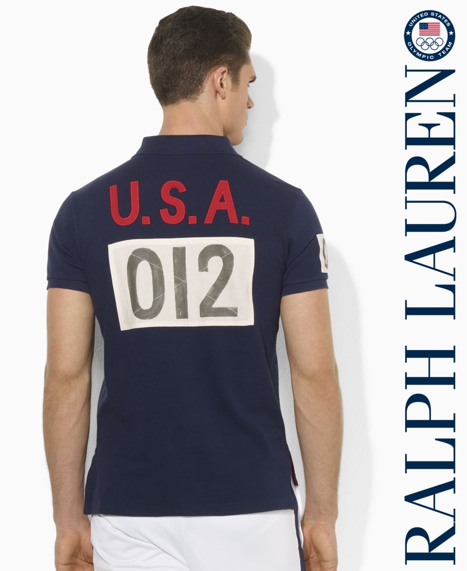 Polo Ralph Lauren USA Country Mesh Polo