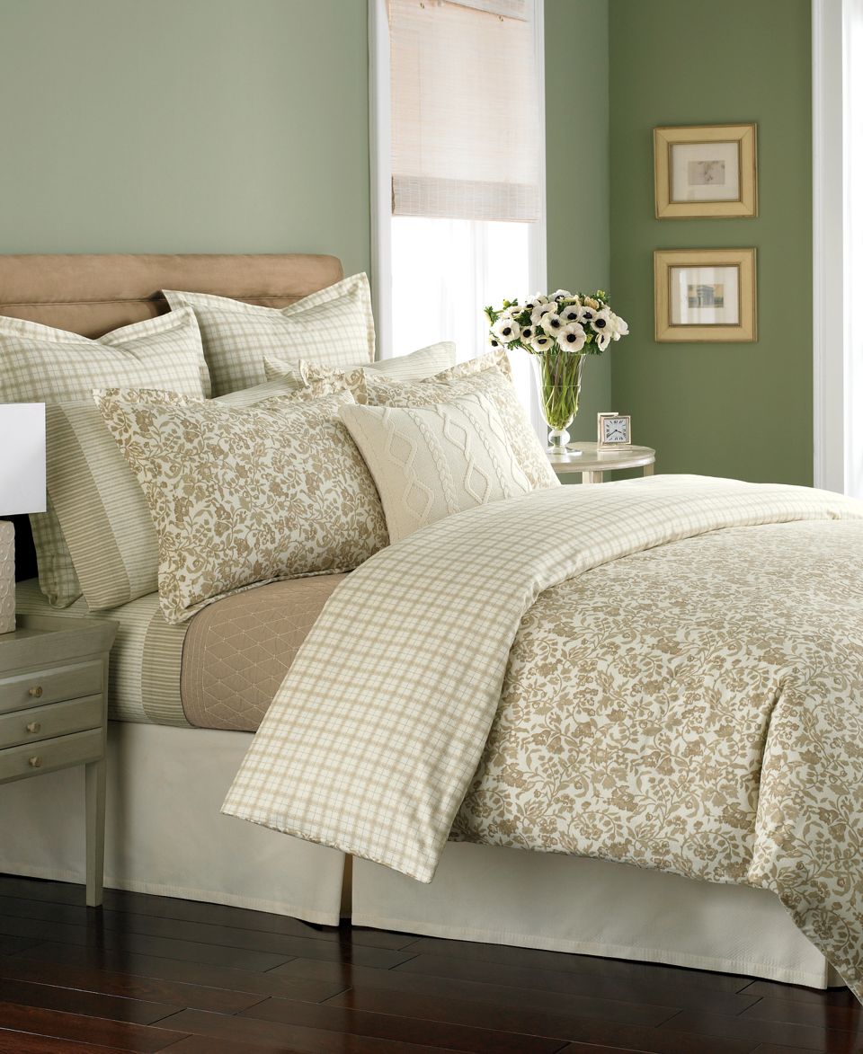 CLOSEOUT Martha Stewart Collection Bedding, Wildwood Flannel Twin