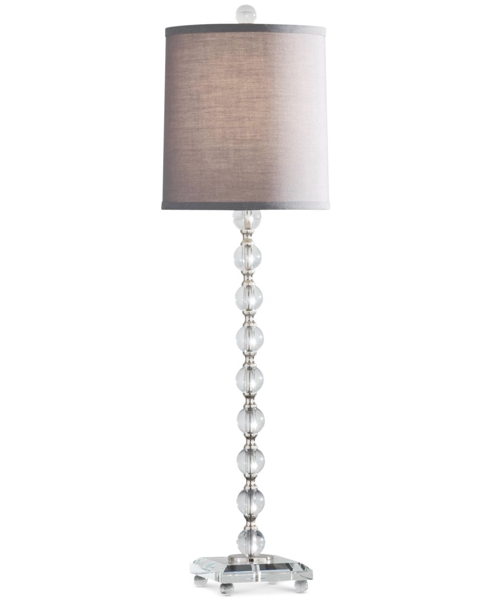 Dale Tiffany Table Lamp, Crystal Buffet Beige   Lighting & Lamps   for