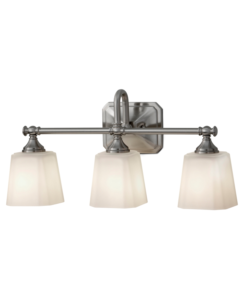 Murray Feiss Lighting, Concord Steel 3 Light Vanity   Lighting & Lamps