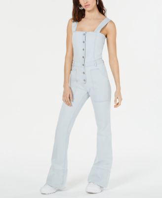 kylie denim jumpsuit