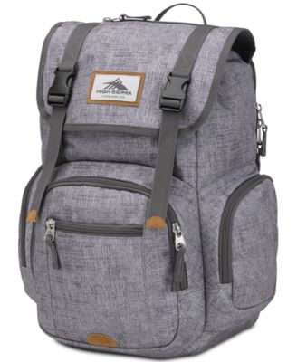 high sierra grey backpack