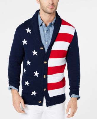 macys mens cardigan
