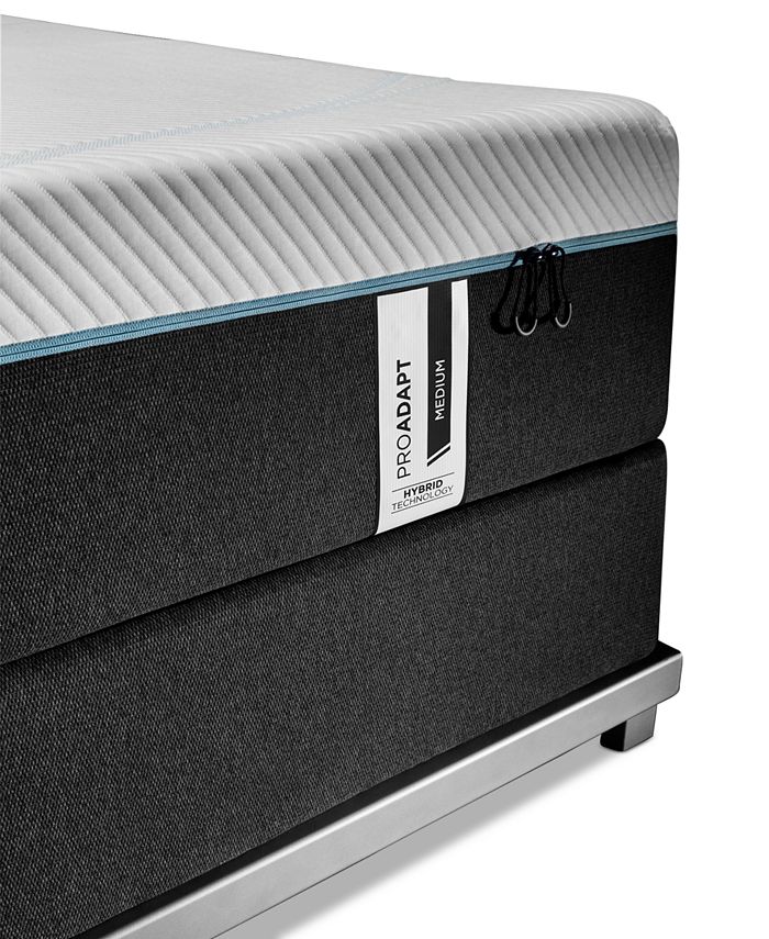 TempurPedic TEMPURProAdapt 12" Medium Hybrid Mattress Set Queen