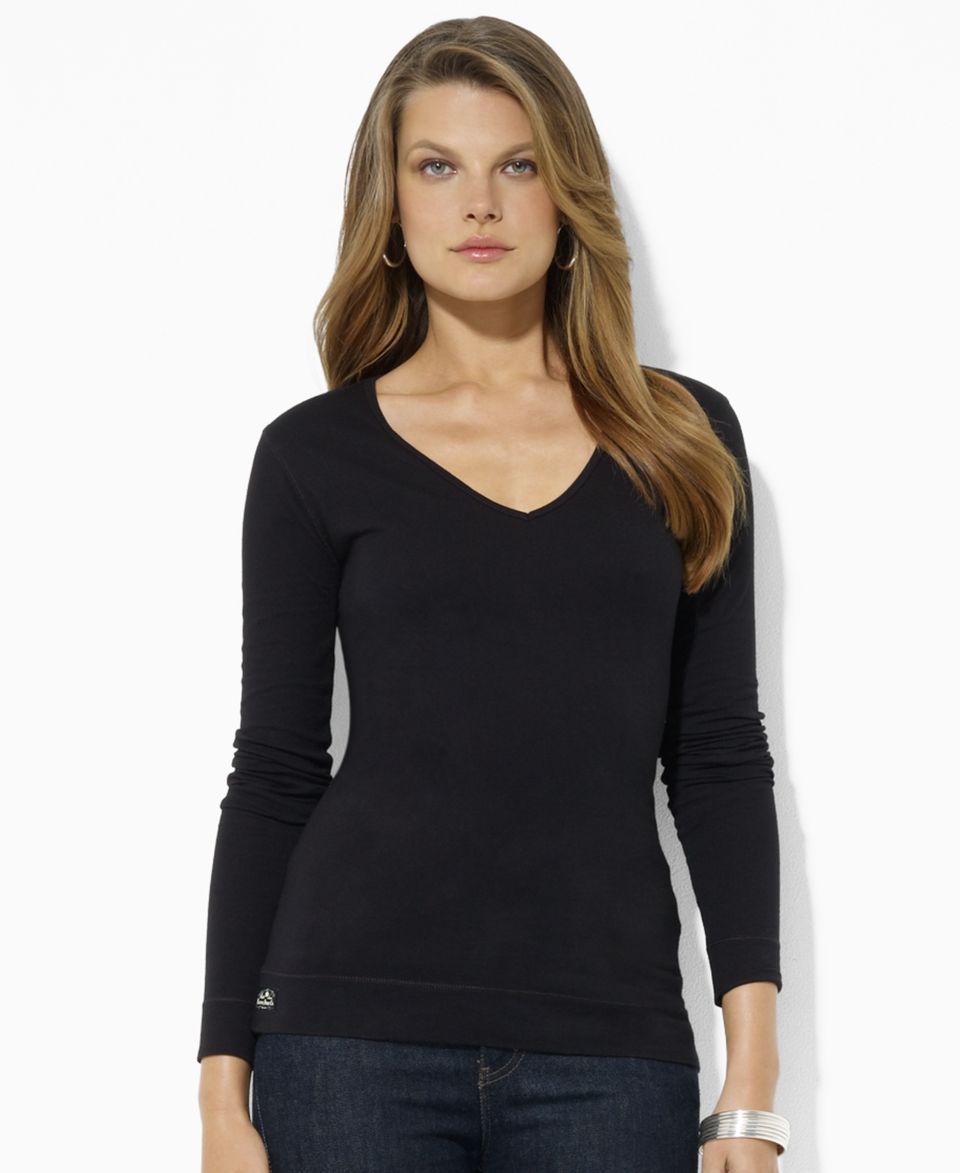 Lauren Ralph Lauren Top, Claudie Long Sleeve Logo Tee