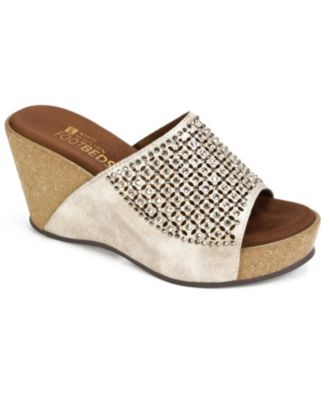 White Mountain Coventry Wedge Sandals 