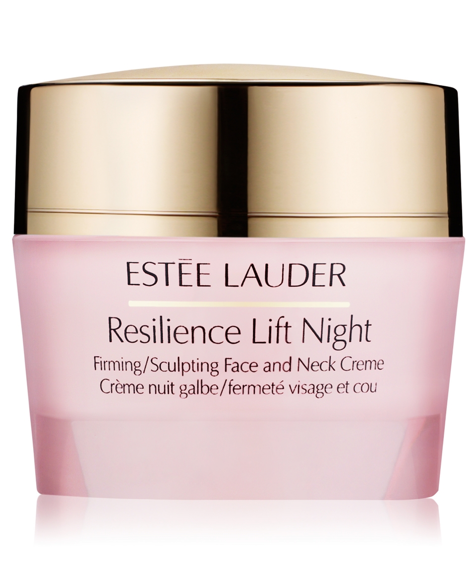 Este Lauder Resilience Lift Night Firming/Sculpting Face and Neck Creme, 1.7 oz   Skin Care   Beauty