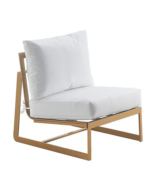 Elle Decor Mirabelle Outdoor Armless Chair Reviews Furniture Macy S
