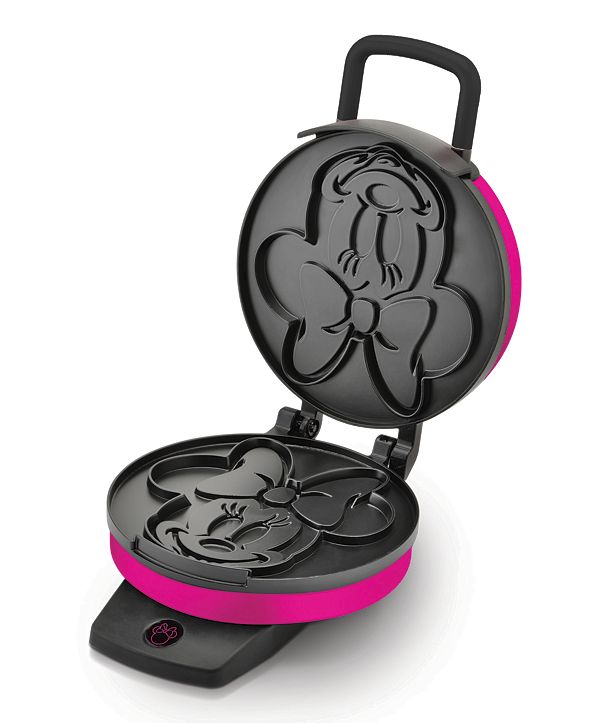 Disney Minnie Mouse Round Character Waffle Maker & Reviews Small