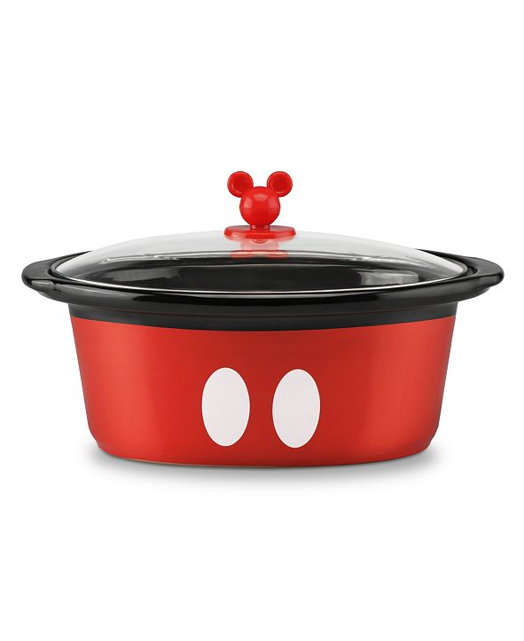 Disney Mickey Mouse 6Quart Slow Cooker with Trivet & Reviews Small
