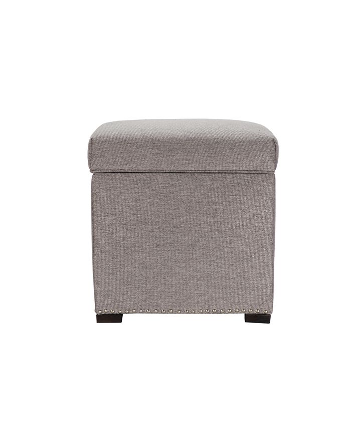 Mjl Furniture Designs Tami Button Tufted Upholstered Storage Ottoman Reviews Furniture Macy S