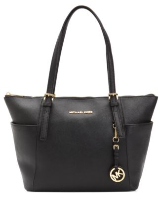 black michael kors jet set tote