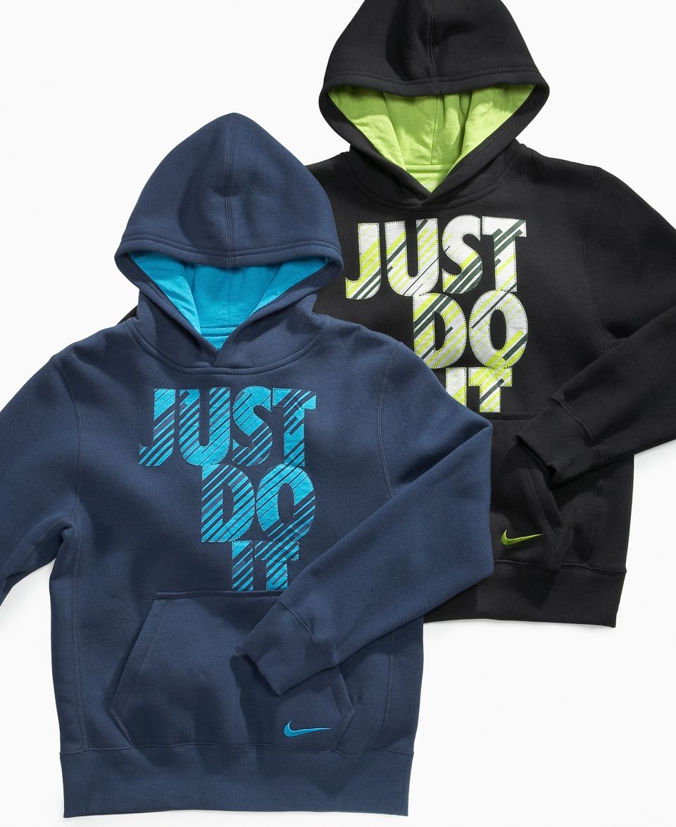 Nike Kids Sweatshirt, Boys Just Do It Pullover Hoodie