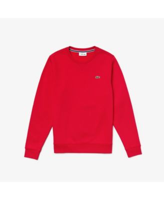 red lacoste sweatshirt