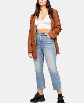 free people high waisted jeans