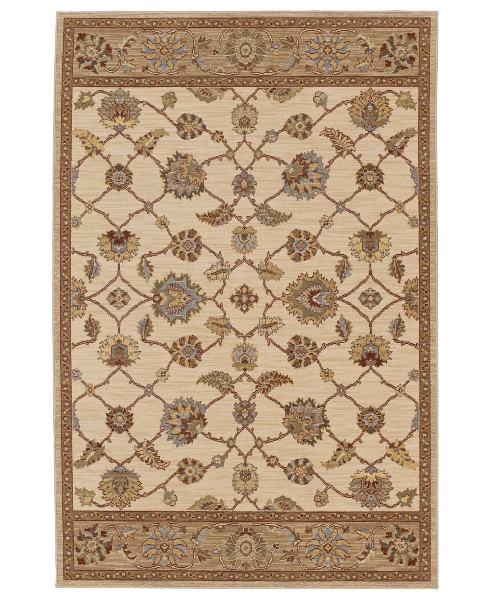 Karastan Area Rug, Elan Shropshire Henna 33 x 56   Rugs