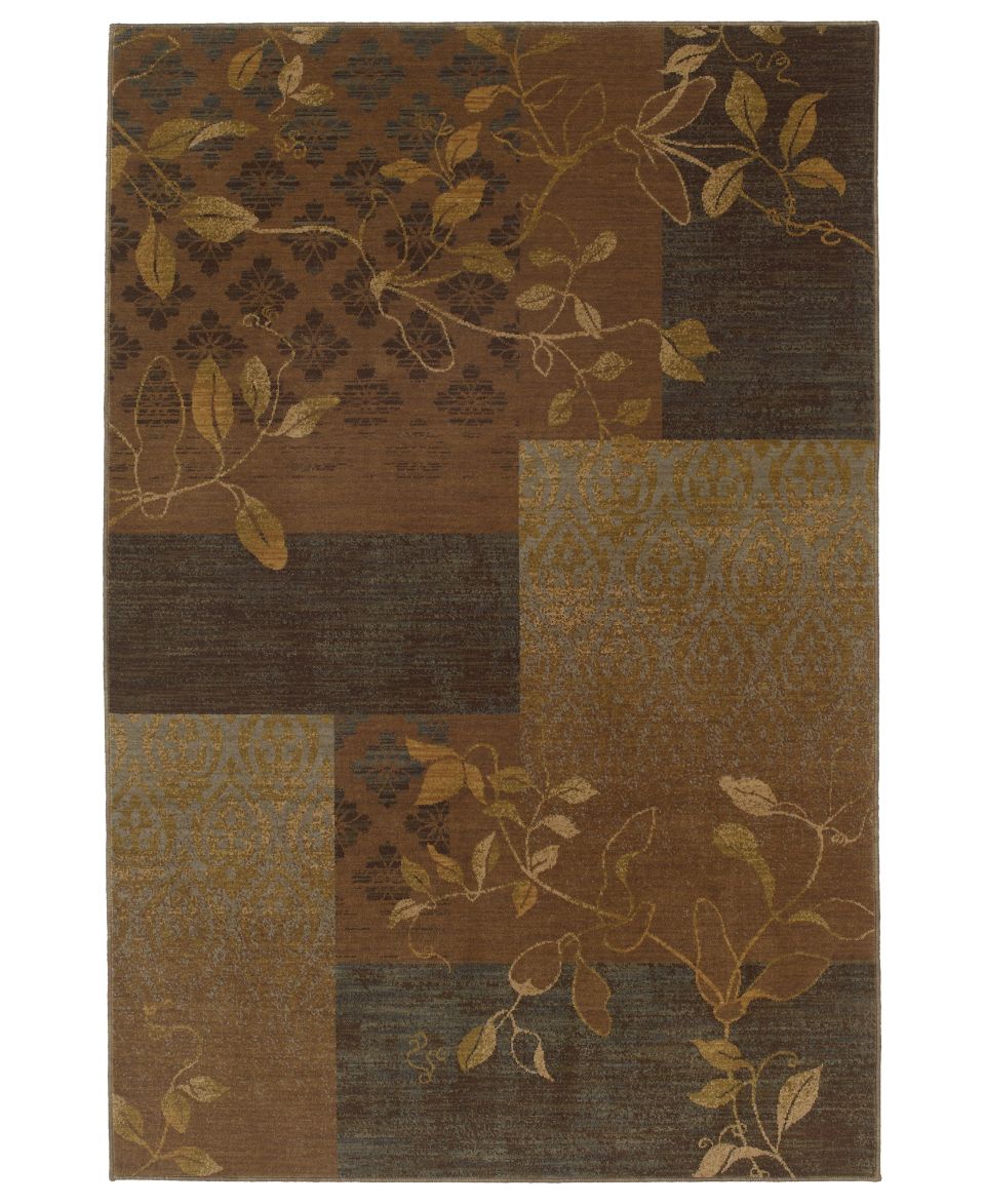 Karastan Area Rug, Bellingham Bancroft Jade 86 x 116