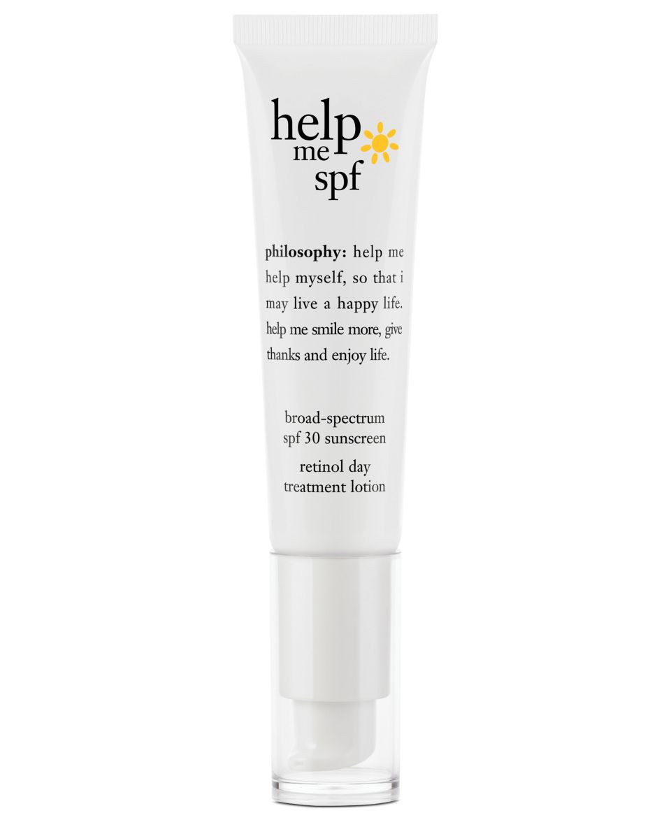 philosophy help me spf 30 suncreen for face, 1 oz