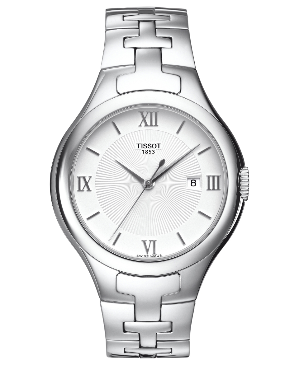 Tissot Watch, Womens Swiss Stainless Steel Bracelet 42mm