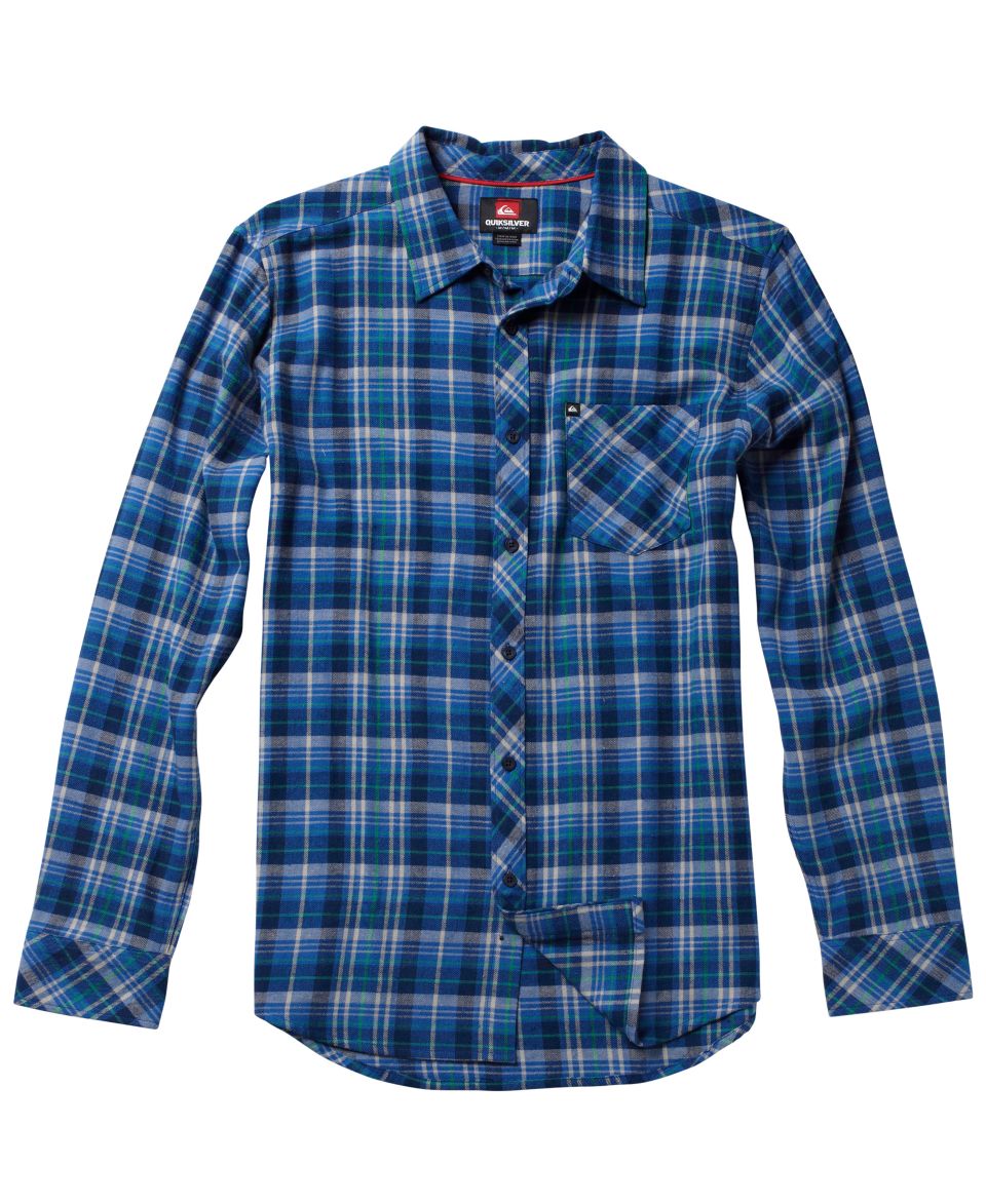 Hurley Shirt, Sherpa Lined Stat Flannel Plaid Shirt   Mens Casual