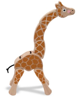 melissa and doug wooden giraffe