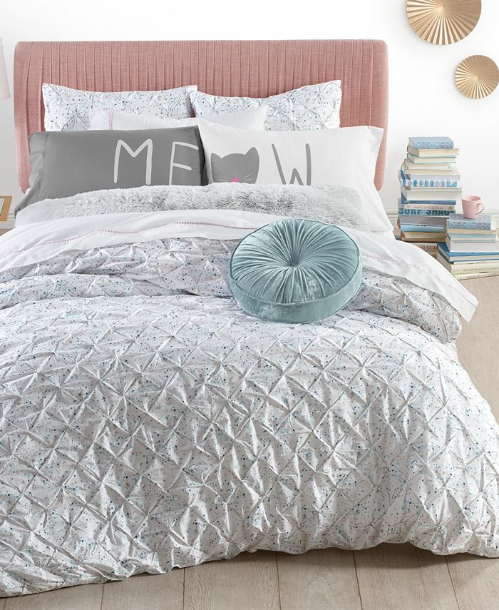 Martha Stewart Collection Closeout Pleated Drop Bedding Collection Created For Macy S Reviews Designer Bedding Bed Bath Macy S