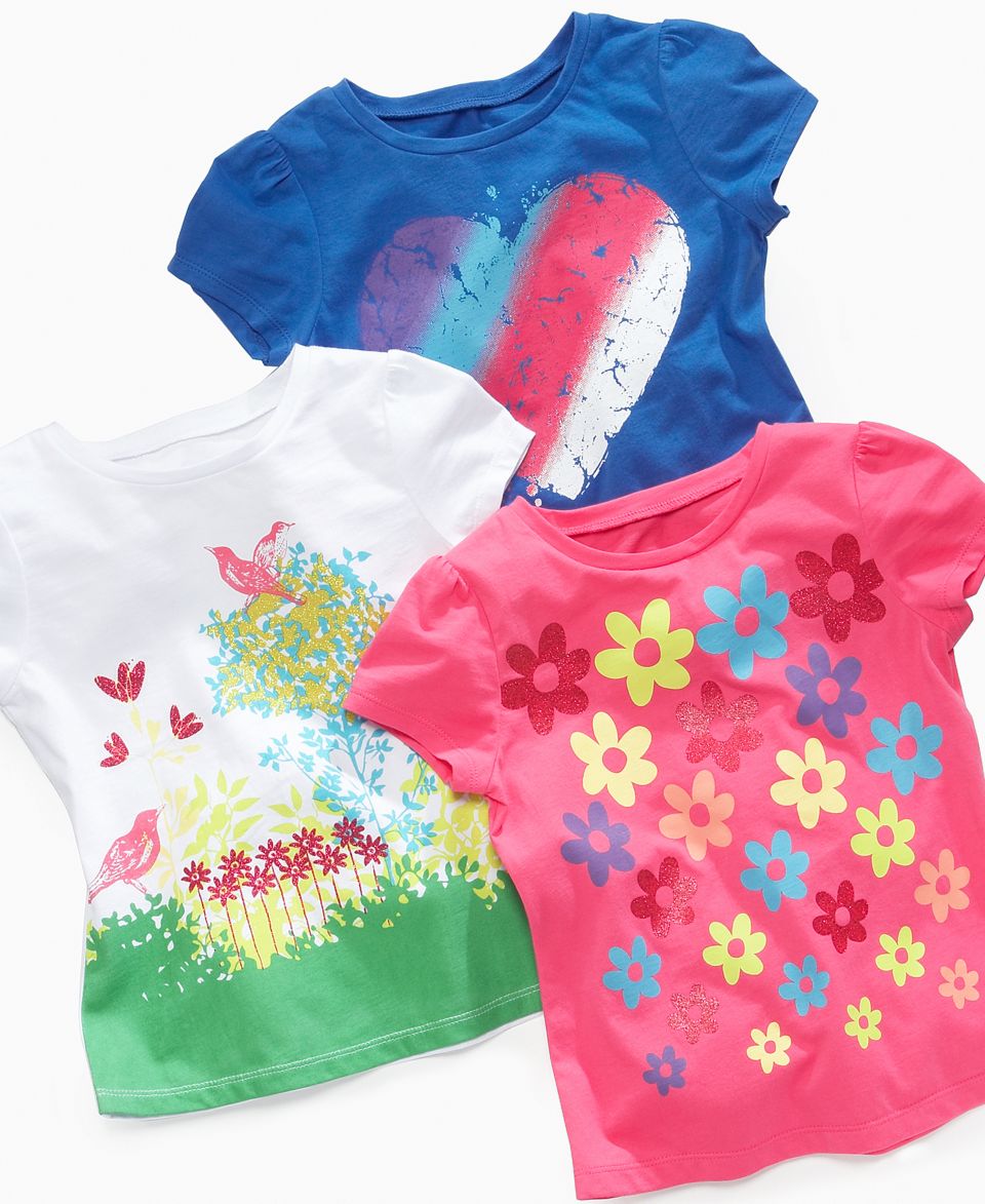 Beautees Kids Shirt, Little Girls Graphic Tee   Kids