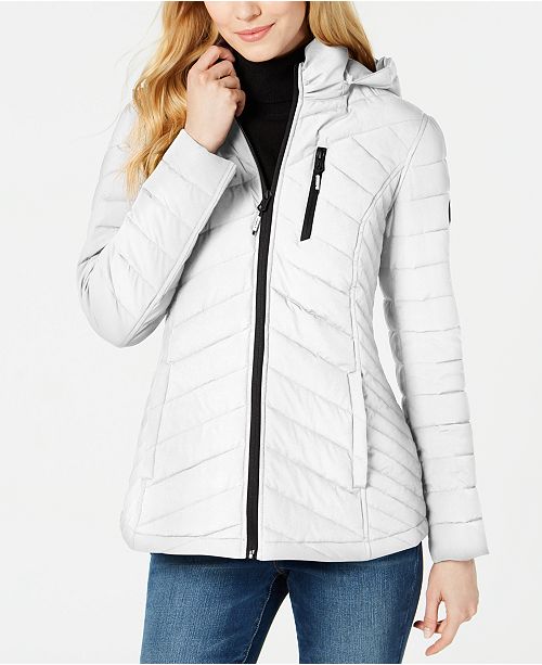 Nautica Hooded Packable Puffer Coat Reviews Coats Women Macy S