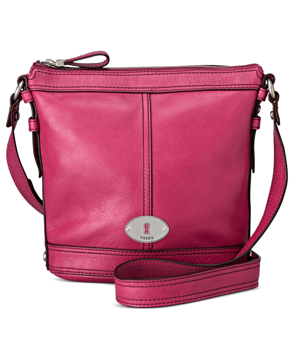 Fossil Handbag, Maddox Leather Crossbody   Handbags & Accessories