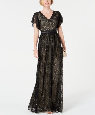 adrianna papell long dresses sale