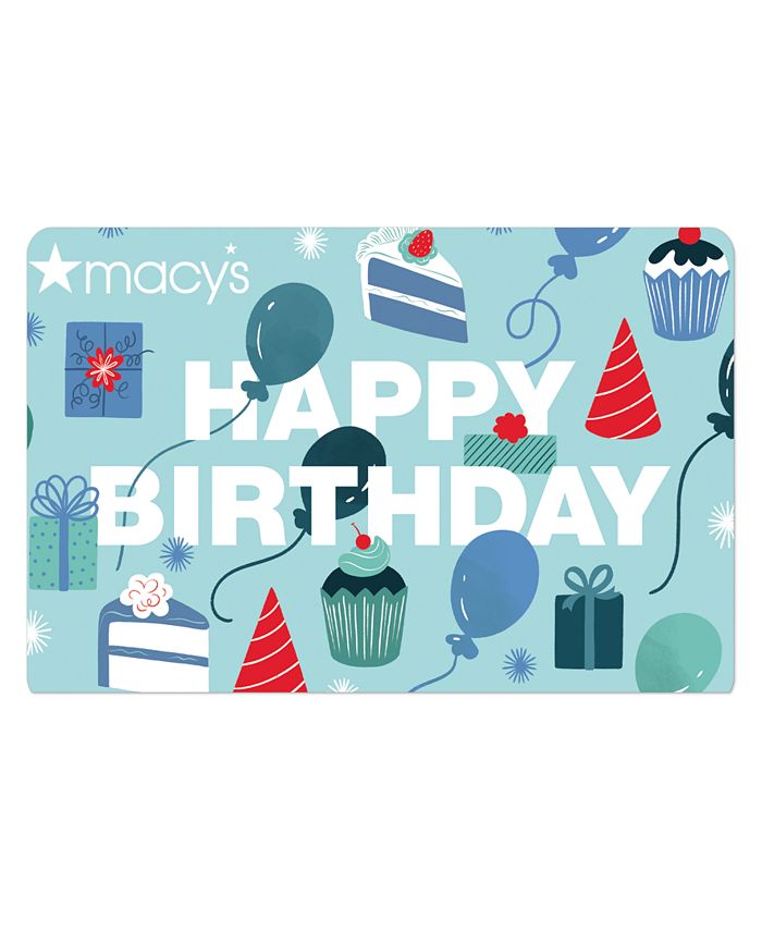 Macy's Happy Birthday EGift Card & Reviews Gift Cards Macy's