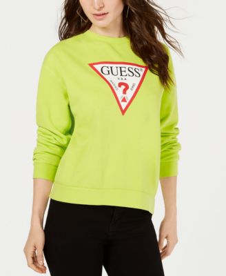 green guess sweatshirt