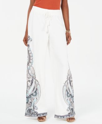 macy's inc wide leg pants