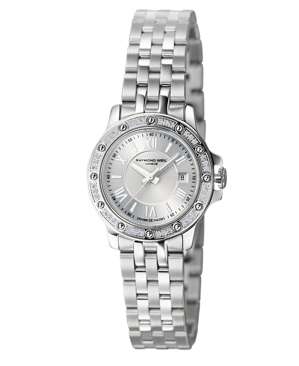 RAYMOND WEIL Watch, Womens Swiss Tango Diamond (1/5 ct. t.w