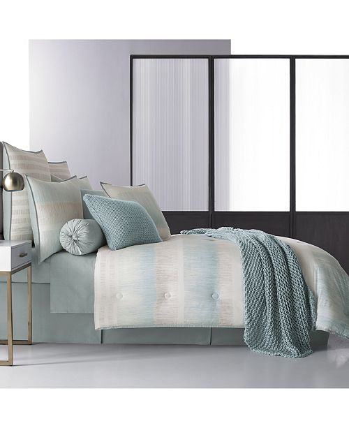 Oscar Oliver Oscar Oliver Vince Aqua California King Comforter Set Reviews Comforters Fashion Bed Bath Macy S