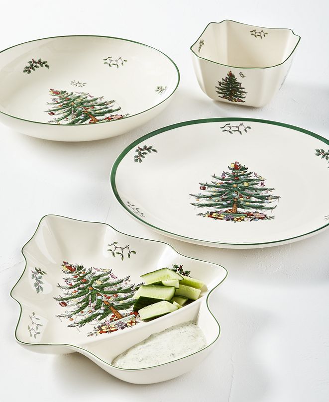 Spode Christmas Tree Serveware Collection & Reviews Fine China Macy's