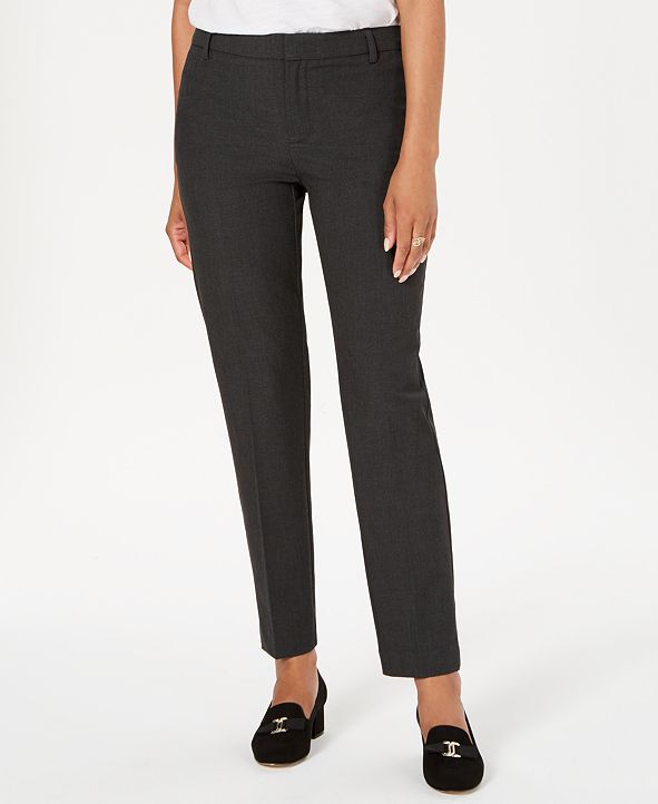 Charter Club Slim-Fit Ankle Pants, Created for Macy's & Reviews - Pants ...