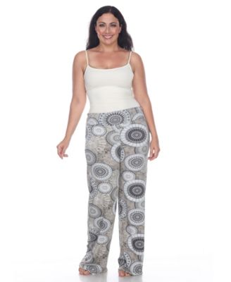 macys plus size white pants